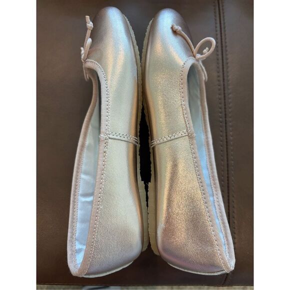 NWOB L’amour gold ballet flats, Sz 2, $78 - Picture 4 of 7
